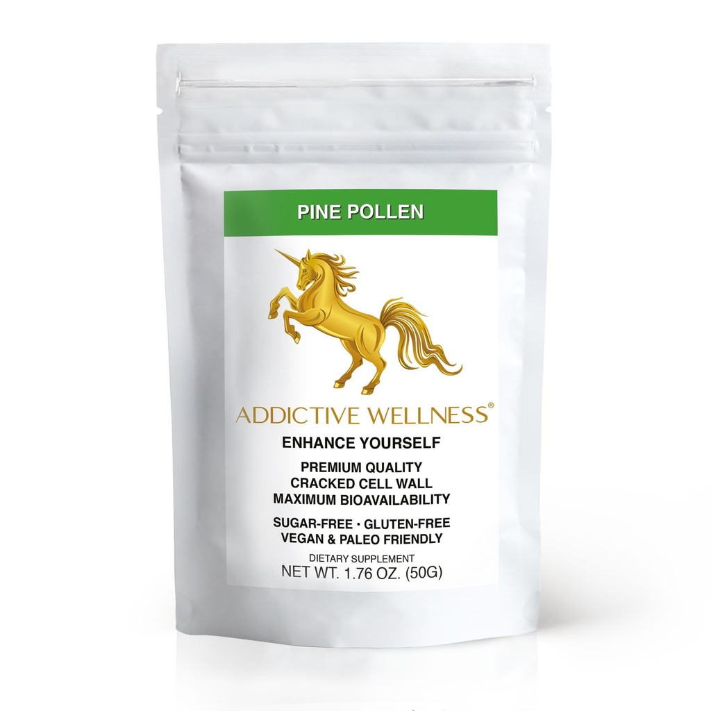 Verslavende Wellness Gebarsten Cell Wall Pine Pollen Powder - van The Masson Pine Tree