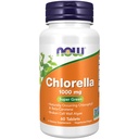 NOW Foods Supplementen, Chlorella 1000 mg met natuurlijk voorkomende Chlorofyl, Beta-Caroteen, gemengde Carotenoïden, Vitamine C, ijzer en eiwit, 60 tabletten