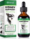 Soutien du foie pour les chiens, le foie et le rein Support pour les chiens avec extrait naturel de plantes aide à équilibre chiens foie et reins santé, supplément pour animaux de compagnie - gouttes de soutien du foie pour améliorer l'énergie du chien - 2 fl.oz
