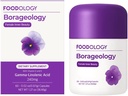 FOODOLOGY Boraology (60 Softgels, 30 Days) - Pure Borage Oil, GLA 240 mg met vitamine E & D3. Plant-based Omega 6 Fatty Acid Supplement for Premenstrual Discomfort, Healthy Skin & Hormonal Balance.