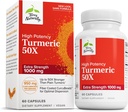 Terry natuurlijk Kurkuma 50X - Dieetsupplement voor hersenen en hartgezondheidsondersteuning - Extra sterkte Kurkuma te helpen Immune Health - Niet-GMO-supplement - 60 capsules