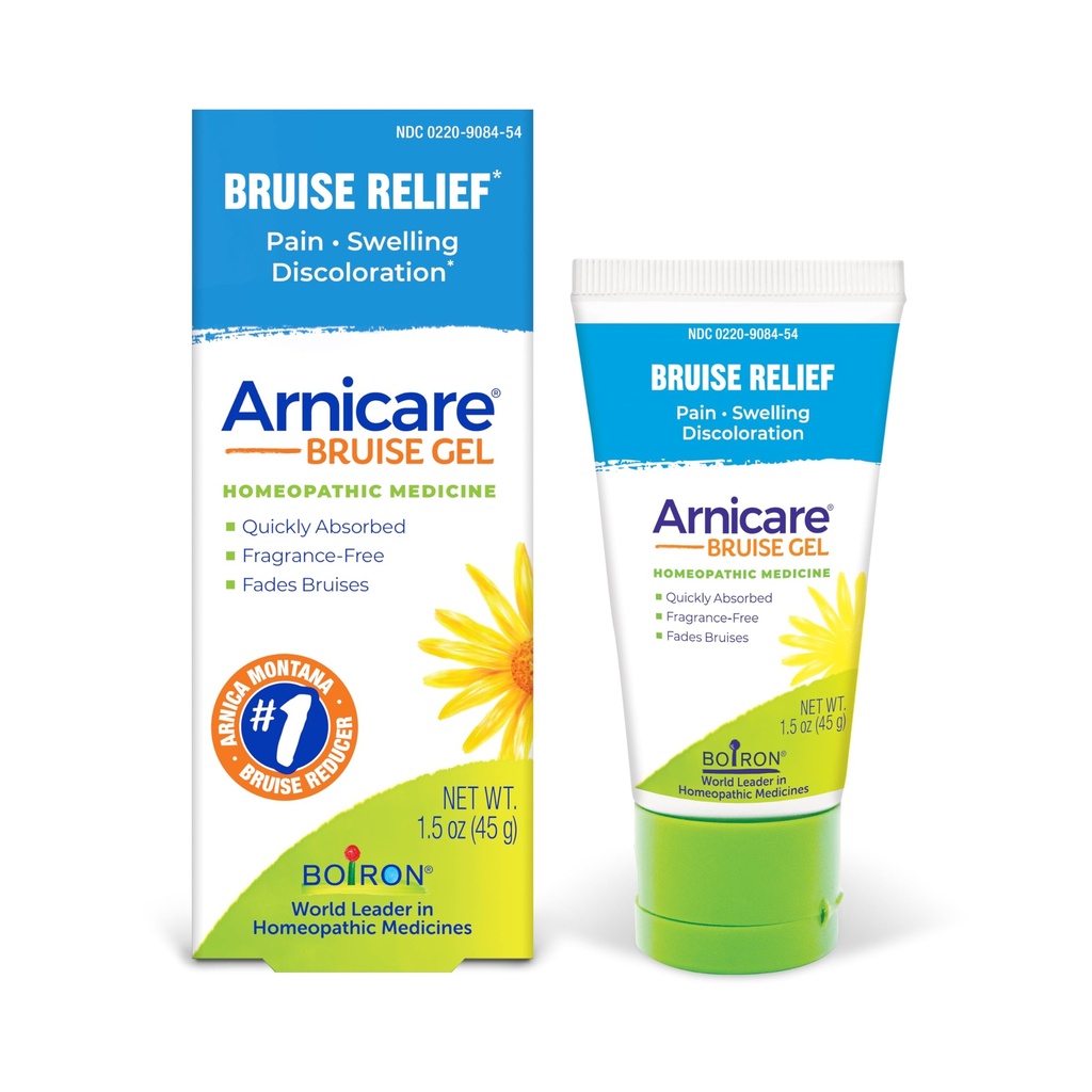 Boiron Arnicare Gel de contusion pour soulager la douleur, l'inflammation ou le gonflement, la douleur et la décoloration - Non gras et sans parfum - 1,5 oz