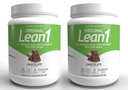 Lean1 Maaltijd Vervanging Proteïne Shake, Chocolade smaak, 2-PACK van 15 Serving Tubs