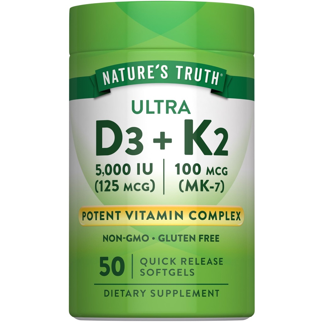 De waarheid van de natuur vitamine K2 MK7 Complexe 