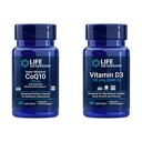 Life Extension Super Ubichinol CoQ10 met verbeterde Mitochondriale Ondersteuning & Vitamine D3 125 mcg (5000 IE), Bone Health