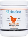 Simplesa Total Health AM Nutrition Powder Blend, Vitamine Blend, Dieetsupplement voor verhoogde energie, Ondersteunt Brain Health, 180g Powder Supplement