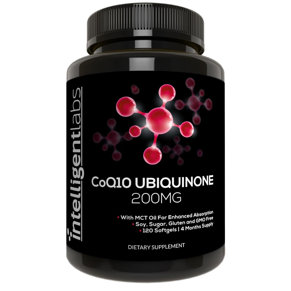 Intelligente Labs CoQ10 Ubijon 200mg Softgels 