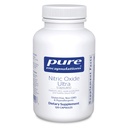 Encapsulations pures Oxyde nitrique Ultra (capsules) - Le supplément soutient la production d'oxyde nitrique, le flux sanguin sain et la santé vasculaire - avec L-Citrulline & CranLoad Extrait de canneberge - 120 Capsules