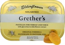Grether's Sugarfree Elderflower Pastilles Remedy for Dry Mond Relief - Soothing Throat & Healthy Voice - Gift for Singers - 1-pack - 2.1 oz.