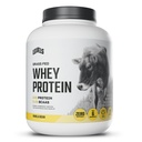 Niveaus Gras Fed Wei Proteïne Poeder, Geen Kunststoffen, 24G eiwit, Vanille Bean, 5LB