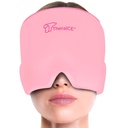 Casquette de soulagement des maux de tête TheraICE, produits migraine Ice Pack, chapeau de gel de refroidissement pour femmes, tête de compression visage froid pour son stress. Grand cadeau d'anniversaire pour maman, sœur, grand-mère, petite amie, et professeur