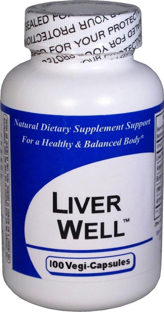 Leverbron 1 Fles (100 capsules) - Geconcentreerde kruidenmix - Dieetsupplement
