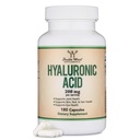 Hyaluronzuursupplementen -180 Capsules (Enhances Effects of Hyaluronic Acid Serum for Face) 200mg Per Serving for Skin and Face Aging Support (Acido Hialuronico) Glutenvrij door dubbel hout