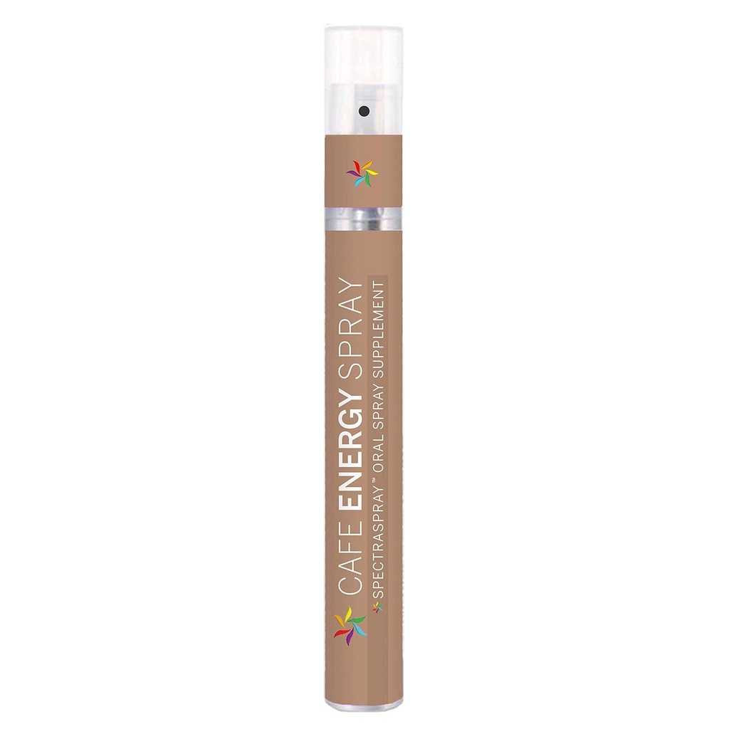 SpectraSpray Vegan Cafe Energy Spray - Vitamine B12 & 5 MG caféine
