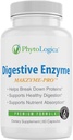 Digestieve enzymen, met Makzyme-Pro-, Enzyme- en Probiotische Supplement, Ondersteunt gezonde spijsvertering, Verbeteren Nutrition Absorptie, Non-GMO, Glutenvrije, Veganistische, Natuurlijke, 60 Capsules
