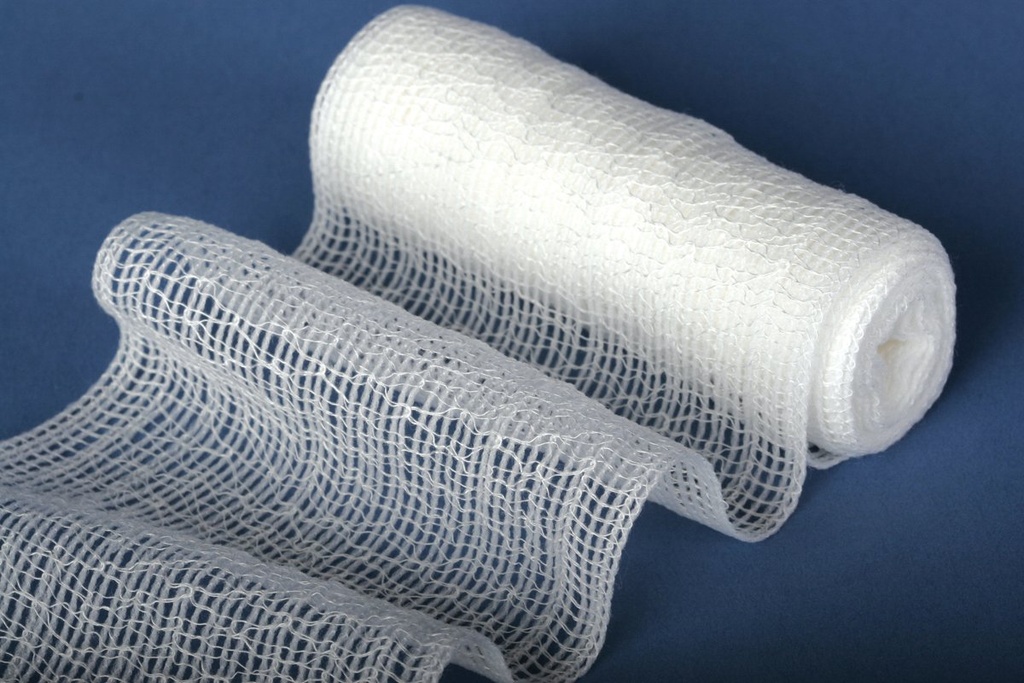 Medline Steriel Conforming Stretch Gauze Bandages, 6" x 80," Ideaal voor wondverzorging, Verpakking van 48