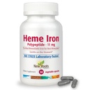 NOUVEAUX ROUTES HERBAL Heme Iron Supplement avec vitamine C & B12 pour le meilleur soutien de l'absorption de l'acier.