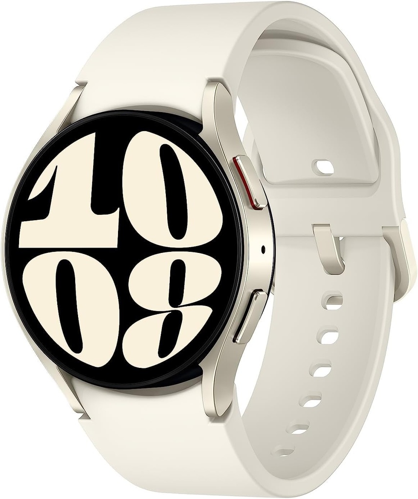 SAMSUNG Galaxy Watch 6 40mm Bluetooth Smartwatch, Fitness Tracker, Gepersonaliseerde HR Zones, Geavanceerde Slaap Coaching, Hartmonitor, BIA Sensor voor Wellness Insights, Groot scherm, Amerikaanse versie, Goud