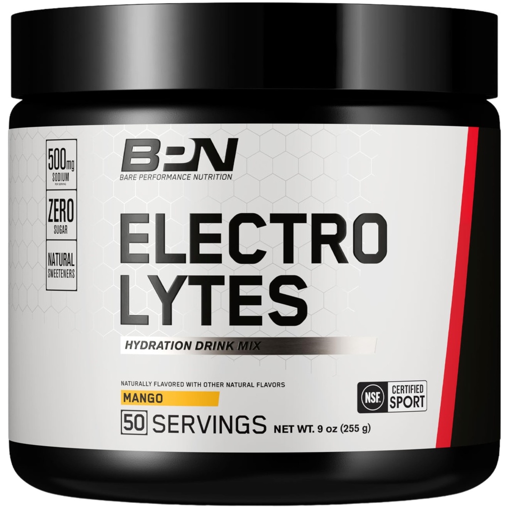 BARE PERFORMANCE NUTRITION BPN Electrolytes Hydration Drink Mix 