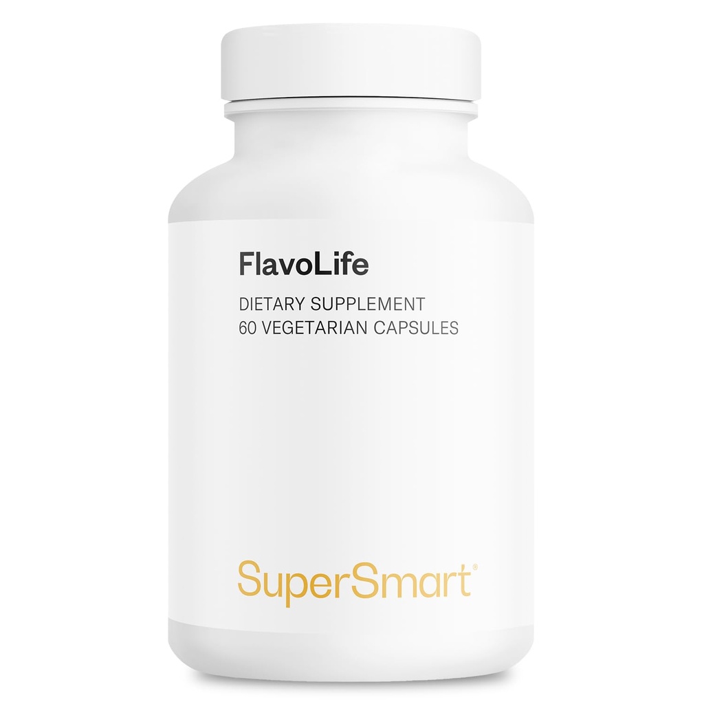 Supersmart FlavoLife (Flavonoid Complex Supplement) - met Luteoline, Myricetine, Fisetin, Rutin, Quercetin, EGCG, Apigenin, Hesperidin 