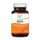 Real-ZymesTM KETO Digestieve Enzymen Supplement met Probiotica voor betere spijsvertering - Natuurlijke ondersteuning voor verlichting van opgeblazen gevoel, gas, Belching, diarree, constipatie, IBS, enz. - 30 Caps