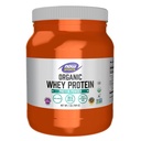NOW Foods Sports Nutrition, Certified Organic Whey Protein 19 g, Unflavored Powder, 1-Pound