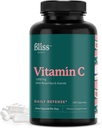 Vitamine C 1000mg - Vitamine C-supplement met hoge potentie voor dagelijkse immuunondersteuning met Rose HIPS & Acerola Bioflavonoïden - niet-GMO-verifieerd en glutenvrij, 180 VegCaps.