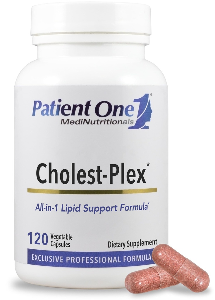 Patiënt One Chole-Plex Supplement to Support Heart and Vascular Health and Healthy Lated Metabolisme* 