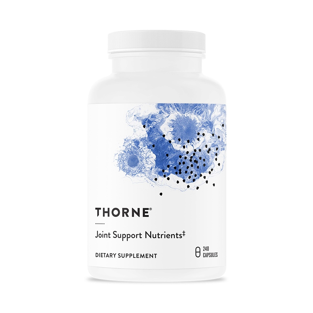THORNE - Joint Support Nutriënten - Glucosamine en MSM met Curcumine, Bromelain en Boswellia voor gezamenlijke ondersteuning* - 240 Capsules