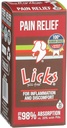Licks Pill Free Dog Pain Relief - Supplément d'inflammation - Supplément de soulagement de la douleur pour chiens - Produits de santé pour chiens - Gel Packets - 30 Utilisation