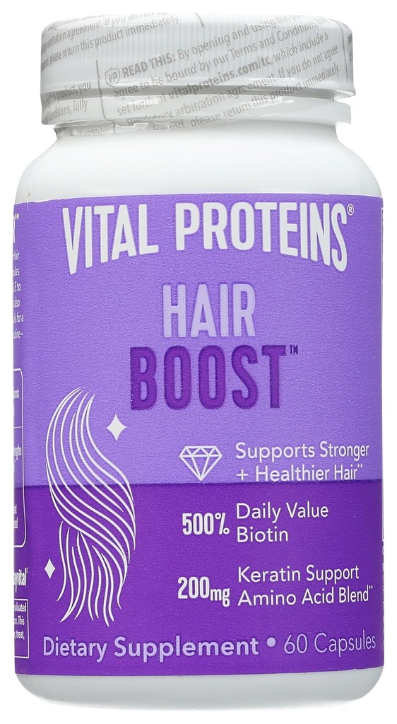 Vitale eiwitten Hair Boost Capsule, 60 CT