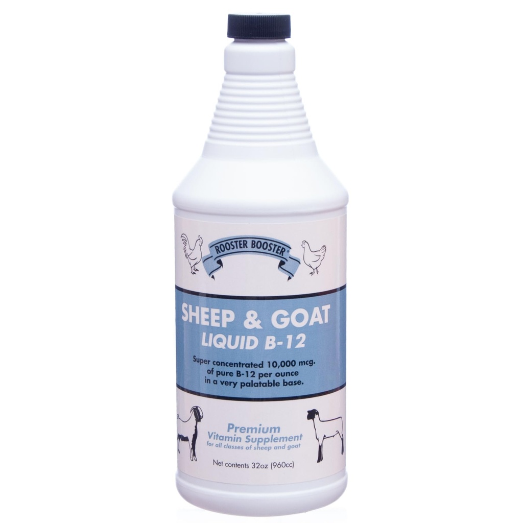 Booster Booster B-12 Moutons et chèvres liquides, 32-Ounce