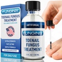 FUNGINIX Teennagel Schimmelbehandeling Extra sterkte - antischimmelnagelbehandeling met 10% Undecyleenzuur- en theeboomolie - gevoed door 15+ natuurlijke oliën en botanische producten - Made in USA (Packaging May Vary)