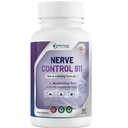 Nerve Control 911 – Advanced Botanical Nerve Support Supplement with Passion Flower, Marshmallow Root and Corydalis – Promotes Daily Calm and Central Nervous System Wellness – 60 Capsules