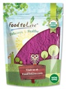 Food to Live Organic Black Currant Juice Powder, 8 Ounces 