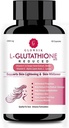 Astha L-Glutathion voor huid met vitamine C en druivenzaad, 1000 mg - 60 capsules door GLOWSIK
