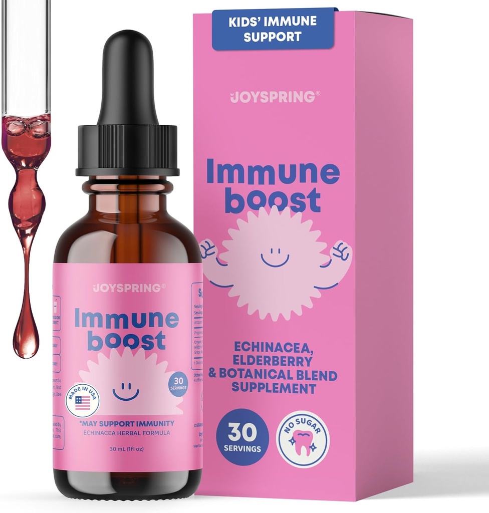 JoySpring Immune Drops - Kids Jaren en volwassenen