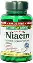 Nature's Bounty Flush Free Niacin 500 mg, 120 Tellen