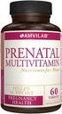 Prenatale multivitamine - helpt de gezondheid van de zwangerschap te bevorderen - Ondersteunt de ontwikkeling van het immuunsysteem en de foetus - essentiële voedingsstoffen voor moeder en baby - veilige formule - dieetsupplement - 60 tabletten