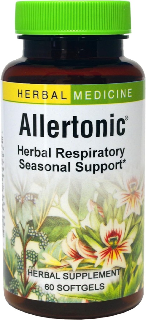 Kruiden Etc. Allertonic - Gezonde ademondersteuning - Herbal Blend to Aid Against Seasonal Discomfort - Lung & Respiratory Health Support with Stinging Nettle - 60 Softgels (60 Servings)