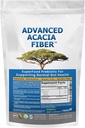 Acacia Fiber Powder Bundle 2.5 Ibs (40oz) Poudre de Réparateur de Gut Soluble de Fibre Acacia + Supplément de réglisse DGL : Relief de l'estomac, Relief de Gut Fumé, Poudre DGL pour la restauration digestive, Relief de l'acide