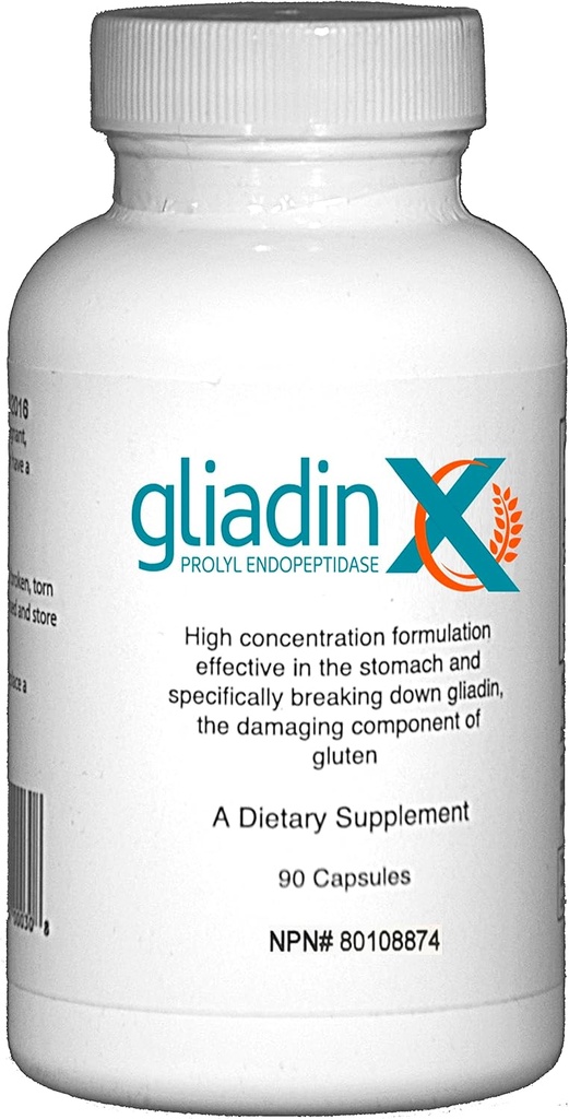 Digestion of Gluten, Scientifically Proven Support for Strict Gluten-Free Diets for Celiac Disease and Gluten Intolerance, Celiac Safe Supplements – 90 Capsules