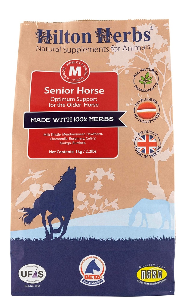 Senior Horse: Totale steun voor oudere paarden en pony's