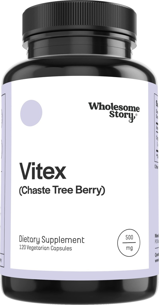 Geheel Story Biologische Vitex Chasteberry Supplement voor vrouwen 