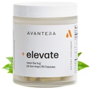 Avantera Elevate Premium Nootropic Supplement - Beat Brain Fog - Best Focus Supplements for Memory & Focus Support - Energie zonder crash - 60 Tel pillen voor vrouwen en mannen