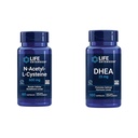 Levensverlenging N-Acetyl-L-Cysteine (NAC), Immune, Respiratory & DHEA 25 mg Supplement for Hormone Balance, Immuun Support, Seksuele Gezondheid, Bot & Cardiovasculaire Gezondheid
