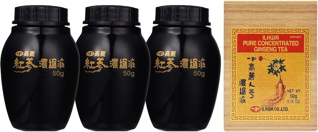 Extrait de ginseng concentré coréen ILHWA (Ginseng concentré 1,76 oz (paquet de 3))