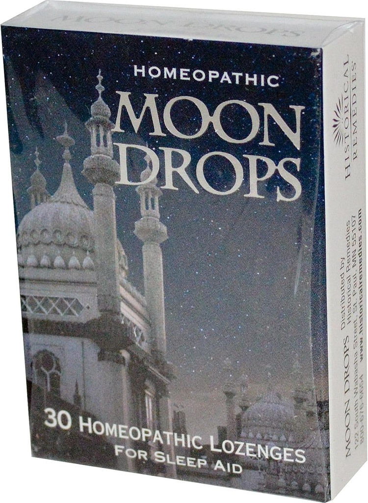 Lune gouttes pour aide au sommeil - Cas de 12 - 30 Lozenges