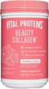 Vitale eiwitten Beauty Collageen (Strawberry Lemon, Canister) - 120mg Hyaluronzuur en 15g Collageen Per Serving