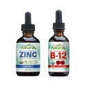 Zinc liquide organique et vitamine B12